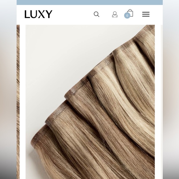 NWT never worn 16" Seamless Dimensional Natural Blonde Clip-Ins (160g) - Picture 5 of 11